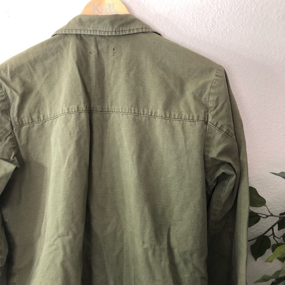 TopShop Army Green Jacket - Picture 5 of 6